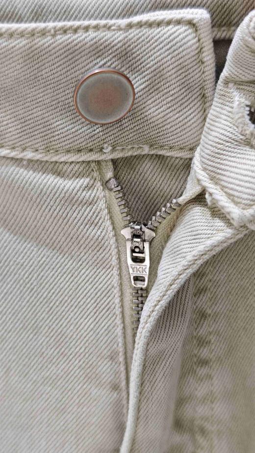 681908上新 翻边牛仔直筒裤 商品图4