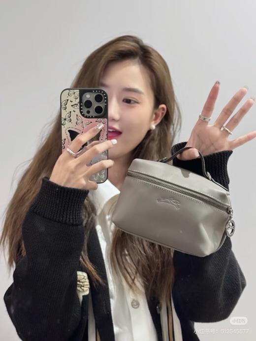 龙骧新款牛皮材质盒子包 商品图4