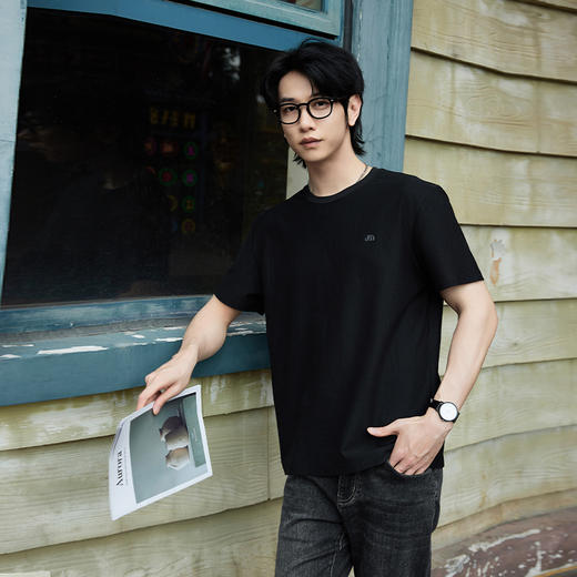 【新品上新】HX 夏季圆领短袖T恤S102622704101/02/03 商品图1