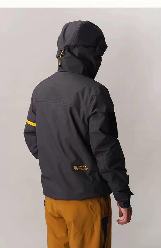 F040926春夏季新款户外登山拼接设计男女款防水防风高透气长袖冲锋衣 商品图12