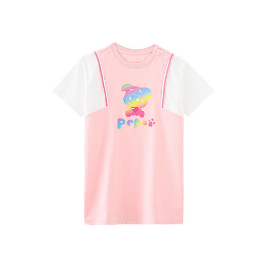 404-童圆领短袖连衣裙 商品图2