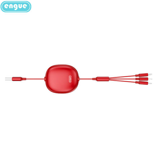 【自营】engue恩谷 66W一拖三快充伸缩充电线EG-919自由伸缩收纳不乱防缠绕 商品图0