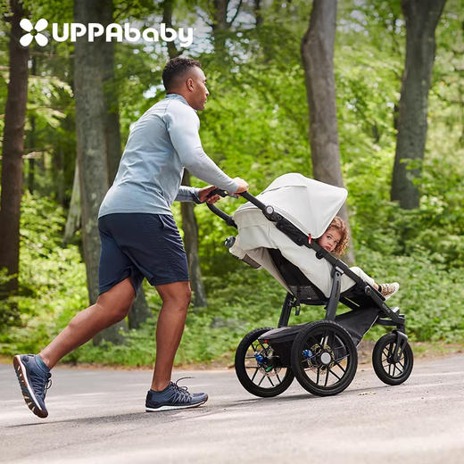 美国Uppababy RIDGE高景观全地型跑步婴儿车运动型三轮儿童露营车1-5岁 商品图1