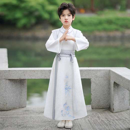 【团购】【温言】苏城纪男童汉服SL3160（长袖） 商品图1