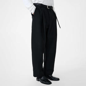 STUDIO NICHOLSON PANTS - CURVED TAPERED PANT 男装宽松锥形裤