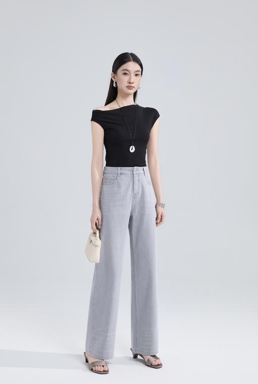 四面弹休闲直筒裤 商品图1