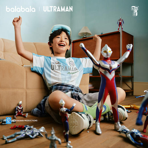 【奥特曼IP商场同款】巴拉巴拉童装男童短袖t恤儿童2026新款夏装 商品图0