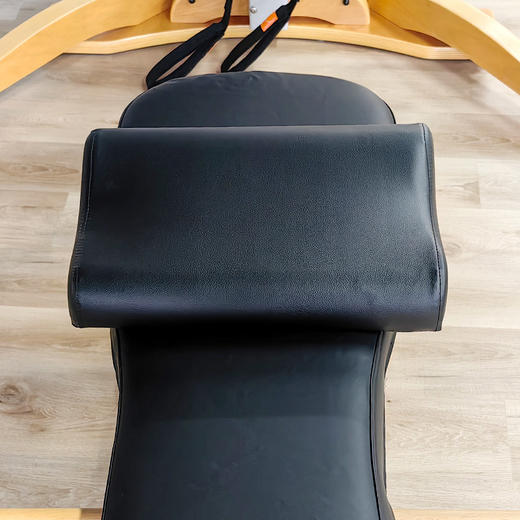 婵柔配套枕头PU皮革海绵枕易擦易消毒防水柔软S形保禅柔器械运动 商品图4