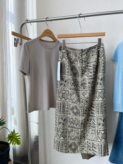 【纸片人】噢蜜ooomeooo圆扣半身裙 商品图13