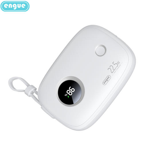 【自营】engue恩谷自带线22.5W超级快充+PD20W快充 EG-PD31轻薄可上飞机华为苹果通用 商品图2