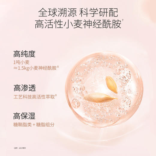 【小麦水乳2件套】24H小时保湿 舒缓干燥肌肤 小麦柔肤水150ml+小麦保湿乳120g+小麦保湿霜10g*2 商品图2