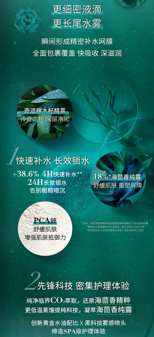 3614273555104 赫莲娜HELENA RUBINSTEIN 绿宝瓶精华喷雾100ml 保湿补水修护紧致舒缓 商品图2