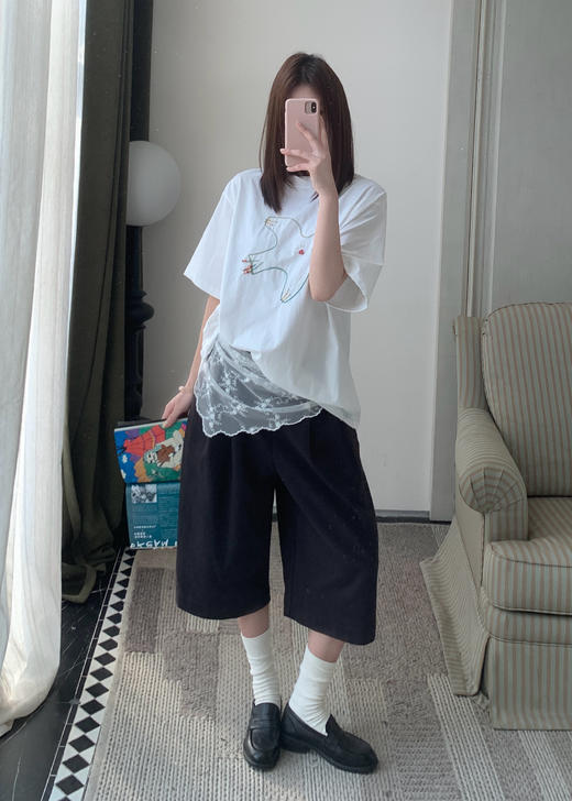 【门店同款】ENJOY夏季手工绣花大版T 170493485 商品图4