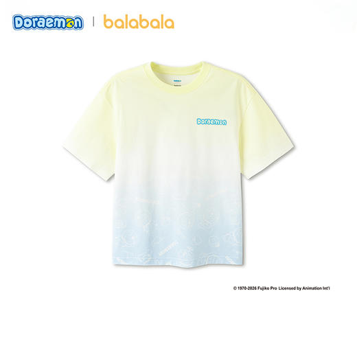 【哆啦A梦IP商场同款】巴拉巴拉男童短袖t恤儿童2026新款夏装凉感 商品图4