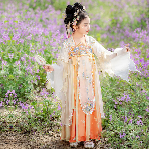 【团购】【苏城纪】清仓特价款女童汉服褥裙洛神赋 商品图13