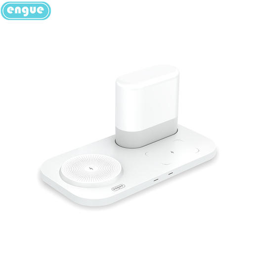 【自营】engue恩谷15W无线充电&小夜灯EG-W9床头睡眠充台灯二合一柔光触摸 商品图0
