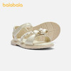 【商场同款】巴拉巴拉童鞋儿童休闲鞋女童2026夏新款时尚珠光凉鞋 商品缩略图1