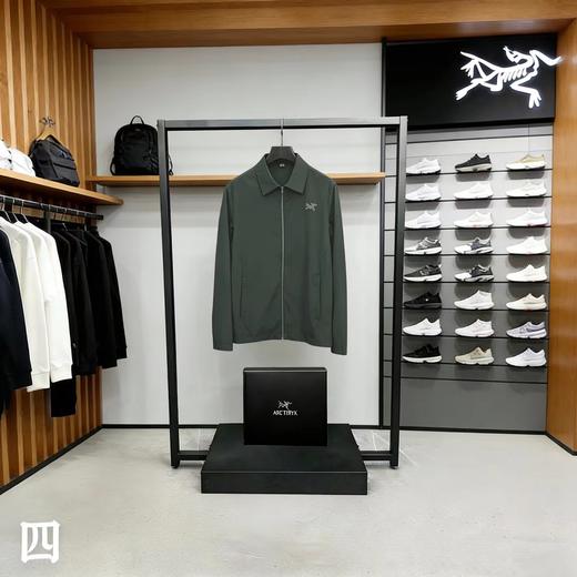 F040917春秋季新款户外通勤日常百搭男士翻领长袖风衣外套 商品图4