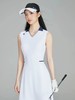 F040910春夏季新款柔软亲肤垂坠感强抗皱耐磨高尔夫女无袖收腰V领连衣裙 商品缩略图12