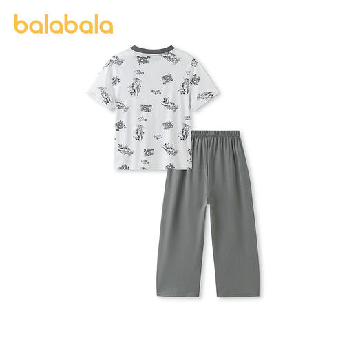 【商场同款】巴拉巴拉男童睡衣套装夏季空调服大童短袖套装家居服 商品图2