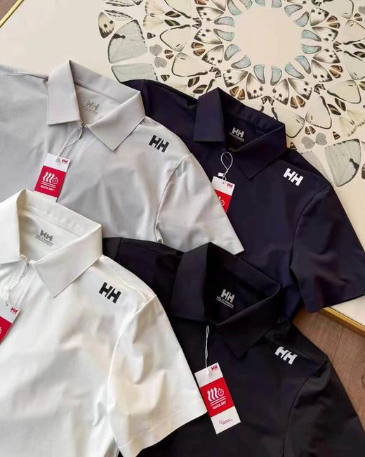 F040911夏季新款无痕半拉链休闲百搭商务翻领门襟拉链短袖Polo衫 商品图4