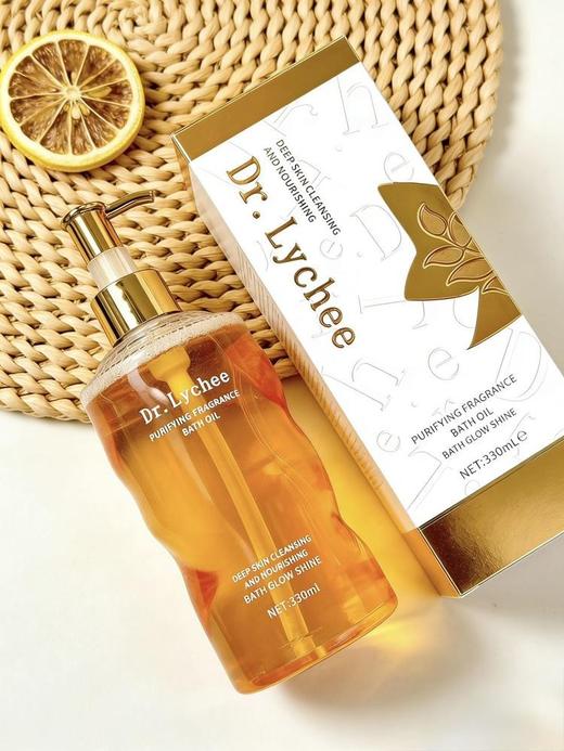 二店y 【品牌退市】英国原装进口Dr.Lychee净澈香氛沐浴油330ml 商品图0