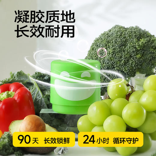 【乐乐桉冰箱除味小鲜盒】 冰箱除味剂 4小时快速还原清新🍃360°除臭杀菌，抑菌率达99%，告别异味，食材保鲜更安心 商品图1