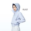 Adidas阿迪达斯SOFT LUX LIGHTWEIGHT JACKET 邵雨琪同款 轻柔雅 防晒UPF50+凉感梭织连帽夹克薄外套KH2711 商品缩略图0