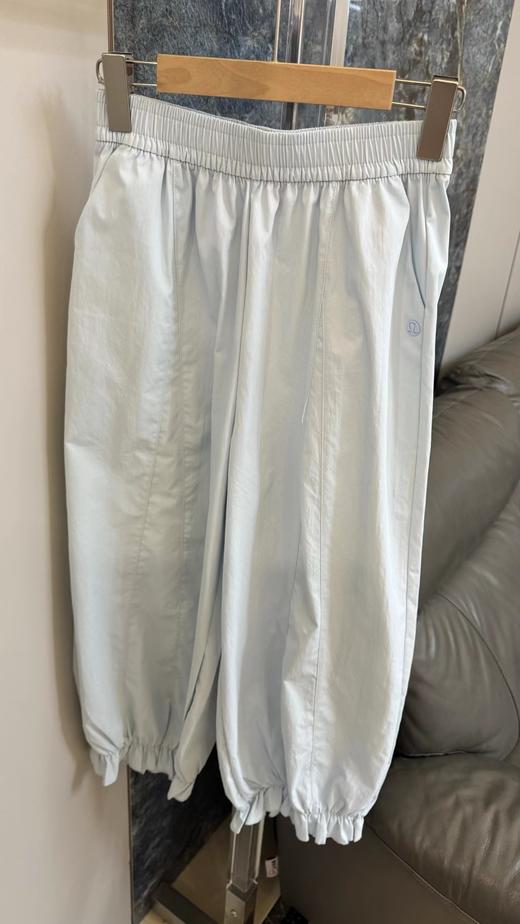 F040904春夏季新款亲肤透气休闲通勤日常百搭荷叶边束脚裤长裤 商品图1