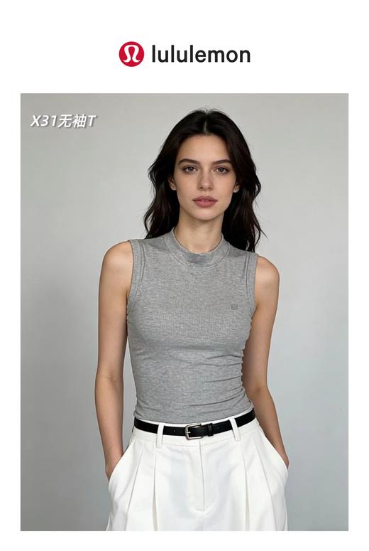 F040930一包3件装春夏新款弹力时尚百搭天鹅颈工字背心式打底衣 商品图11