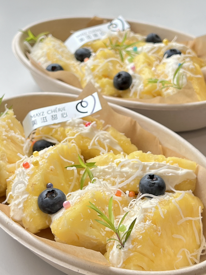 凤梨冷萃酸奶夹