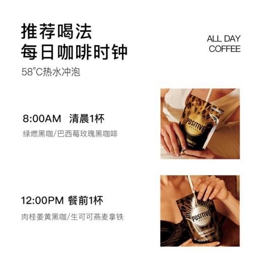 【邓为代言】阿拉比卡肉桂姜黄/绿燃黑咖啡 | POSITIVE HOTEL地中海咖啡 商品图1