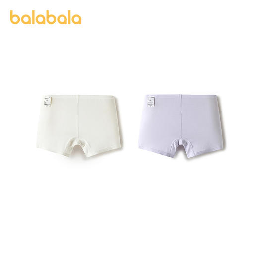 【商场同款】巴拉巴拉女内裤平角裤宝宝安全裤儿童短裤四角两条装 商品图4