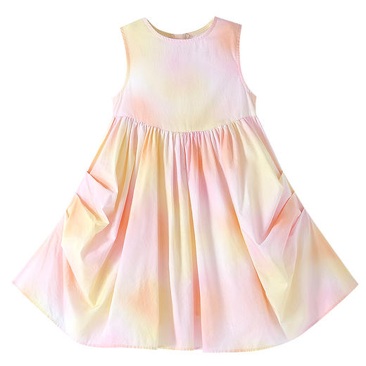 【实体店同款】女童无袖连衣裙夏季新款安奈儿童装XG623124 商品图5