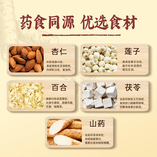 【新品上市】南方黑芝麻 润养白杏仁百合七白粉245g健康谷物营养早餐代餐 商品图1