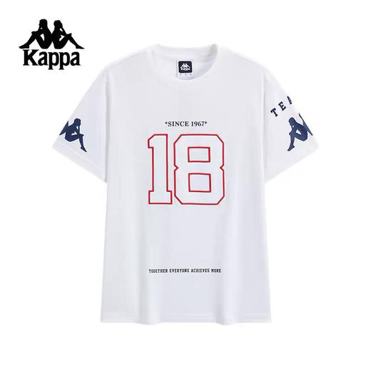 MJ| Kappa卡帕男装女装2025夏季新款运动休闲透气短袖T恤KPCJBTD13 商品图0