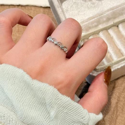 卡蒂罗KADER 心耀爱心女戒  心心相印925银甜美精致简约轻奢高级感小众百搭可调节戒 知性优雅简约日常 商品图1