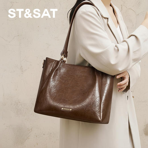 星期六通勤百搭大容量托特包SSD521A0YZ 商品图6