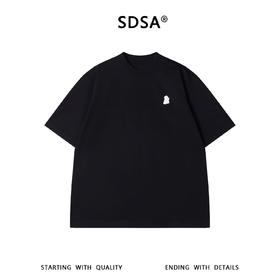 SDSA男装2026新款高贵轻奢小众简约刺绣手掌印花圆领短袖T恤百搭