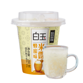 【首农】【白玉】蜂蜜味米露280g*4