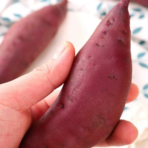 石家庄优选仓库速达，壹家良品&板栗红薯，海南澄迈富硒地瓜，紫红皮黄心软糯香甜栗香浓郁  净重5斤礼盒装 商品图9