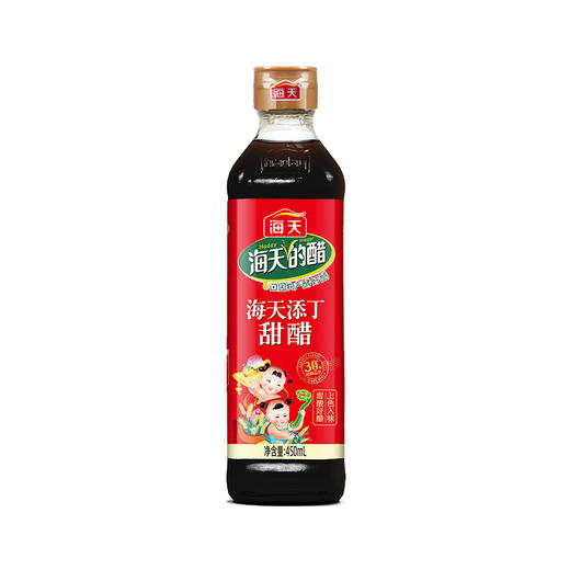 海天 添丁甜醋450mL*2瓶陈醋白醋新鲜健康美味 KJDF-20240416-0006 商品图2