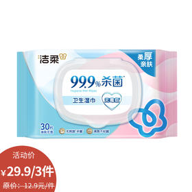 洁柔卫生湿巾30片装 湿巾-纪念日百货门店同款171158873