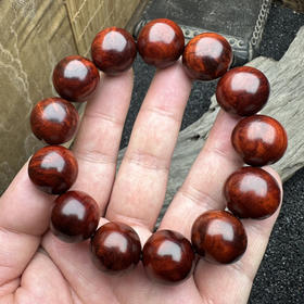 【青山特惠】1.8*13颗-5星带水波小叶紫檀