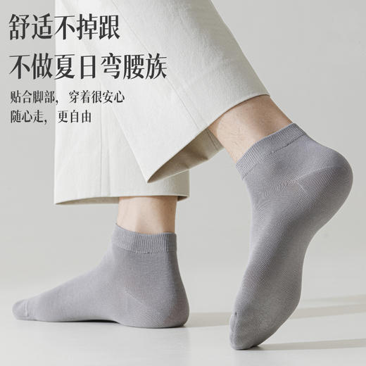 花栖处春夏纯棉短筒袜HC035【男款】 商品图4