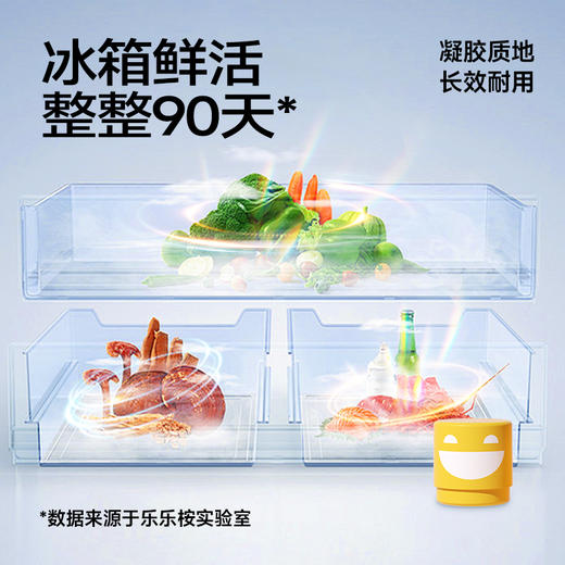【乐乐桉冰箱除味小鲜盒】 冰箱除味剂 4小时快速还原清新🍃360°除臭杀菌，抑菌率达99%，告别异味，食材保鲜更安心 商品图4