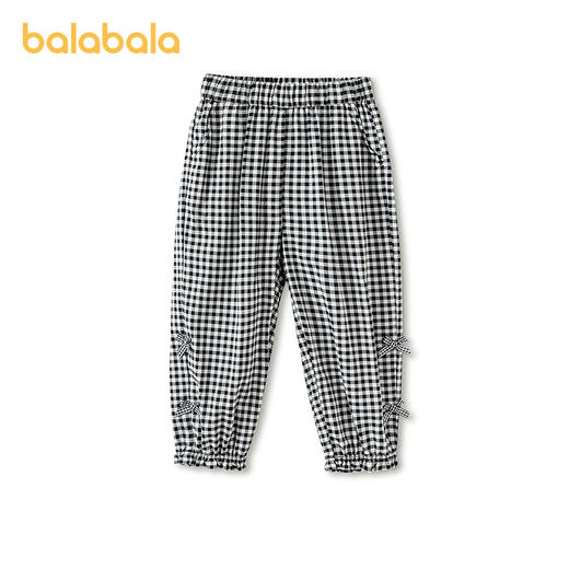 【商场同款】巴拉巴拉童装儿童长裤男女童2026新款夏季灯笼束口裤 商品图2