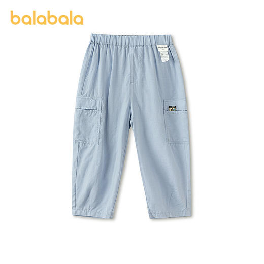【商场同款】巴拉巴拉童装儿童长裤男童2026新夏季小狗折唛气球裤 商品图2