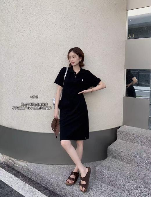 美式经典休闲风！拉夫显示polo裙连衣裙！ 商品图3