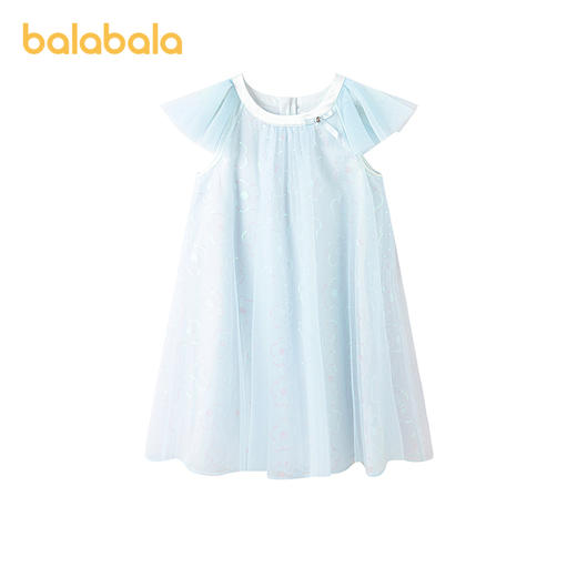 【商场同款】巴拉巴拉女童裙子儿童连衣裙2026新款夏装网纱裙公主 商品图4